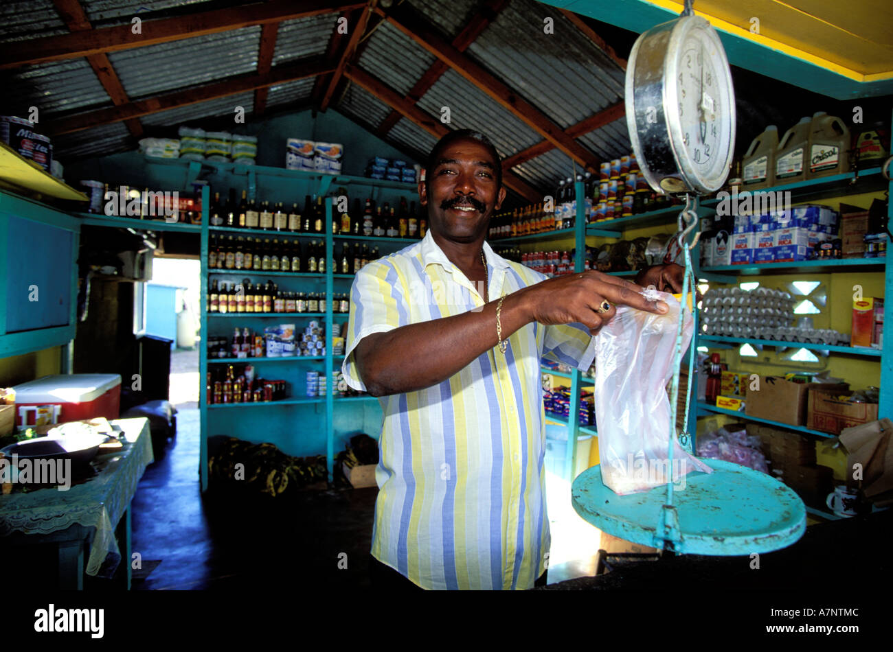 Dominican Republic, La Romana province, Bayahibe, grocery shop also