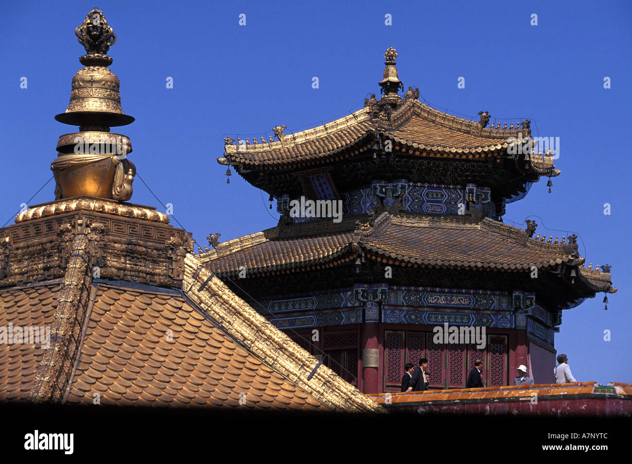 China, Hebei province, Chengde city, the Putuozongshen temple of the Potala school Stock Photo