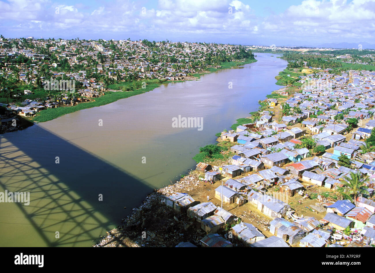 Dominican Republic Santo Domingo Shanty Towns Stock Photo 6792190 