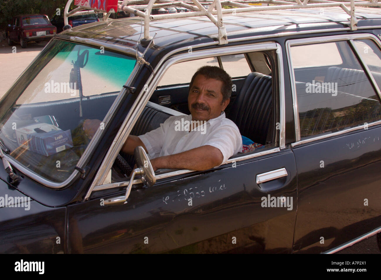 Egyptian taxi driver egypt hires stock photography and images Alamy