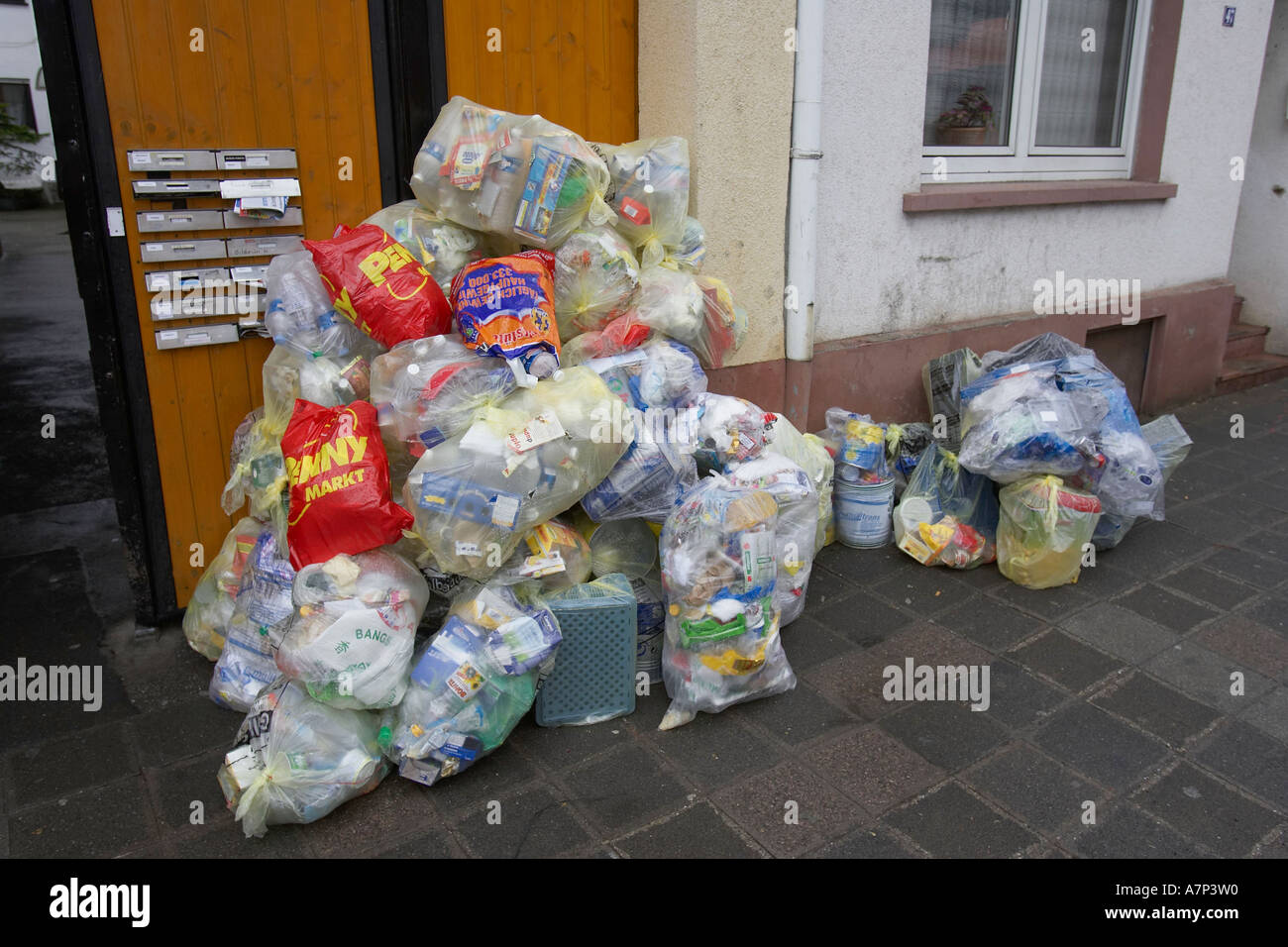 DEU, Germany, Garbage Germany agency area areas ba Stock Photo Alamy