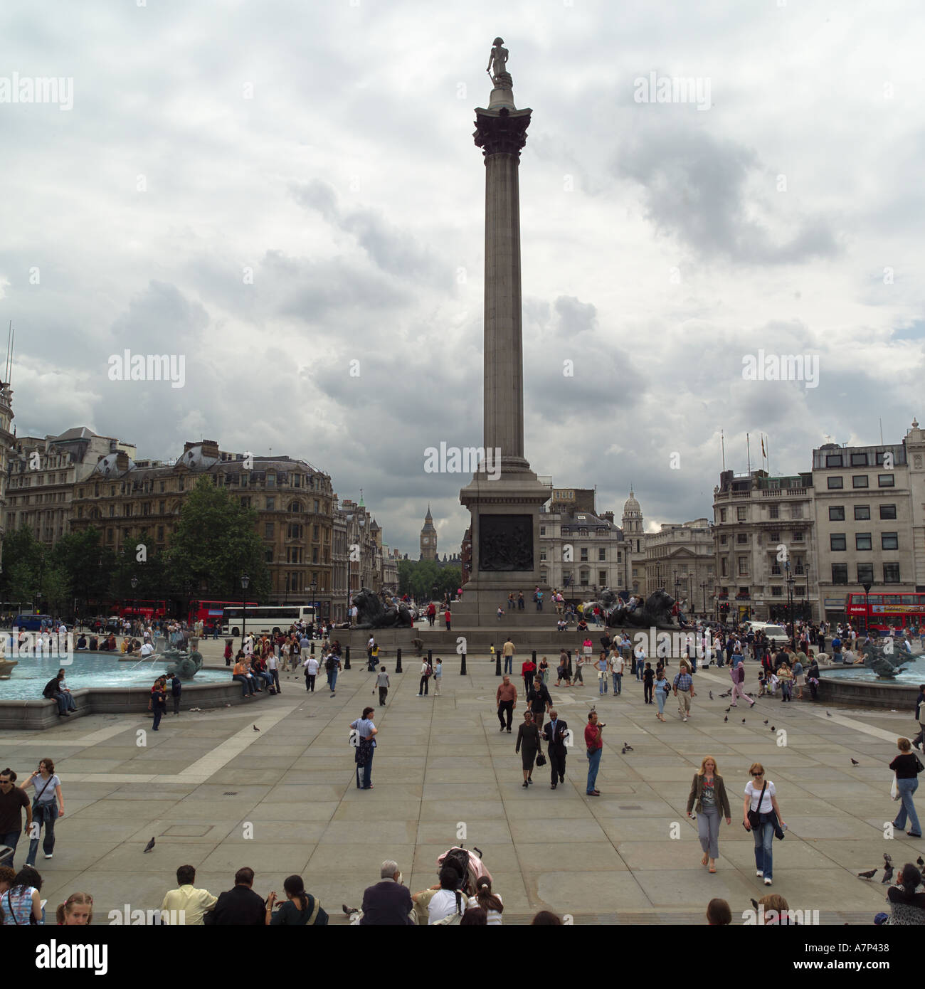 London Trafalgar Square Stock Photo - Alamy