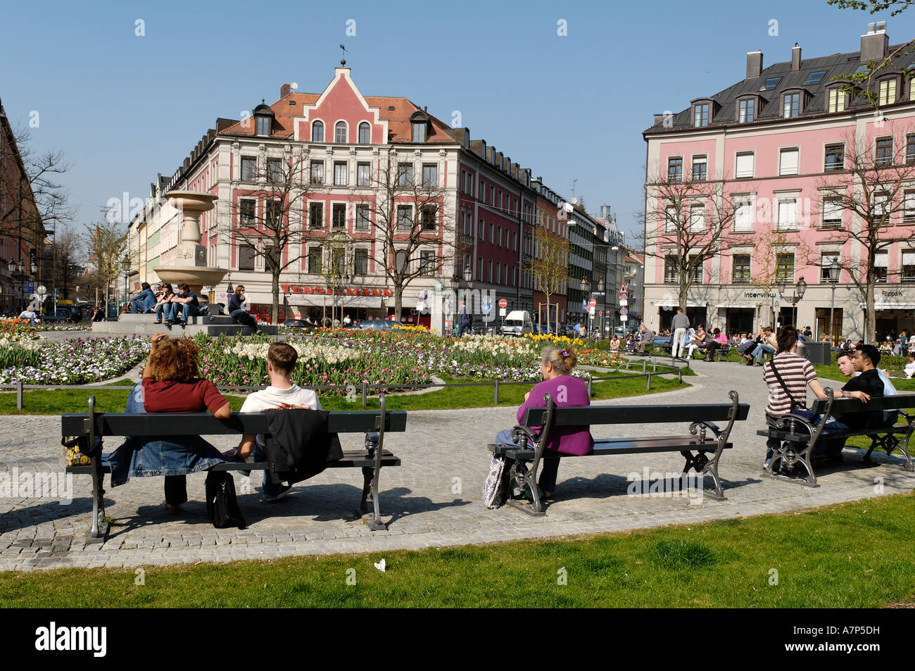 In Viertel Gärtnerplatz München Bayern Deutschland In quarter Gaertner