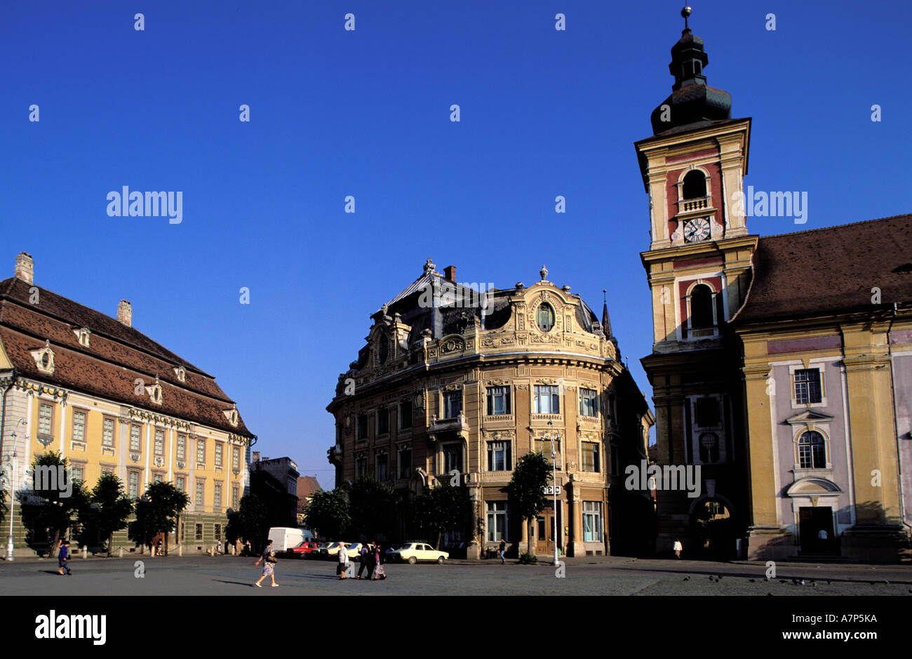 Romania, Transylvania region, Carpathians mountains, Sibiu city Stock Photo