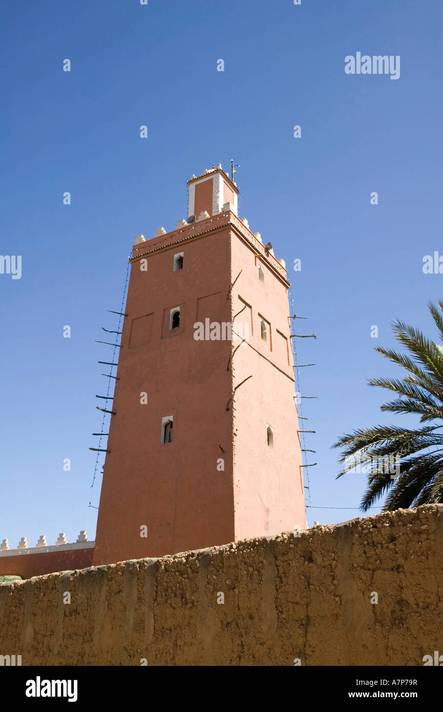 The Grand Mosque, Tiznit, Anti Atlas, Morocco Stock Photo
