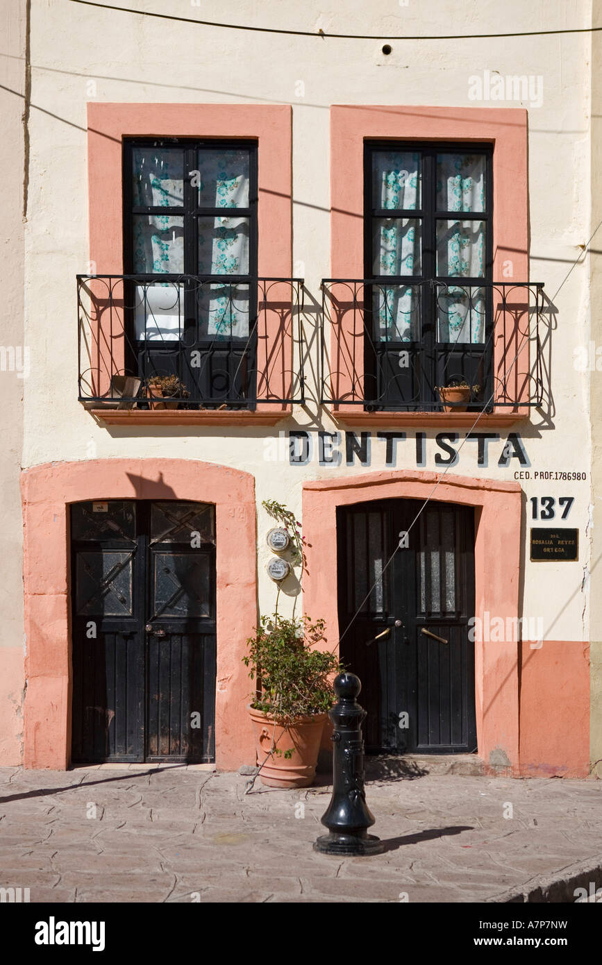 Colonial houses, Zacatecas, Mexico Stock Photo Alamy