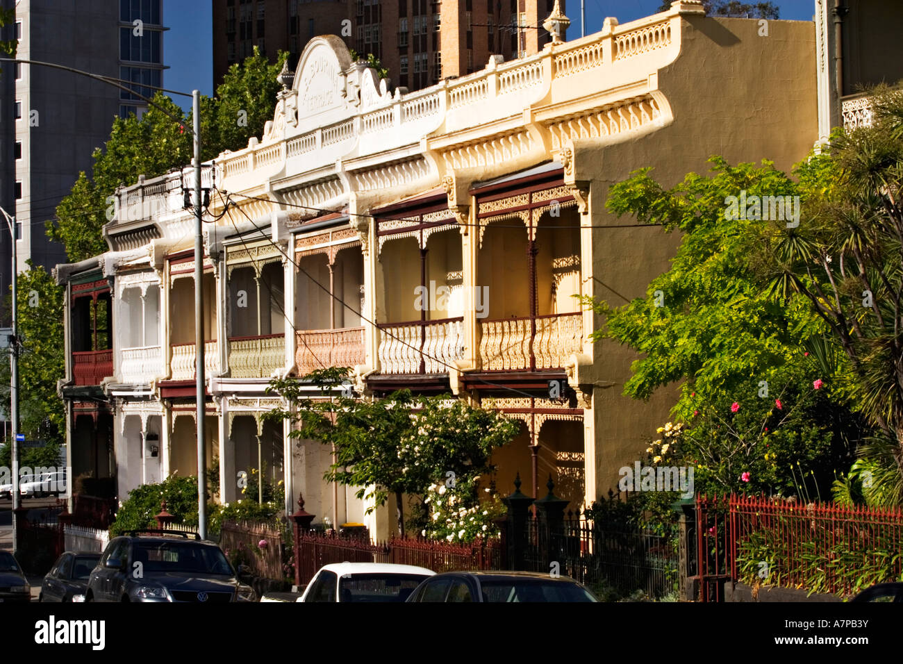 Old terrace houses melbourne victoria hires stock photography and images Alamy
