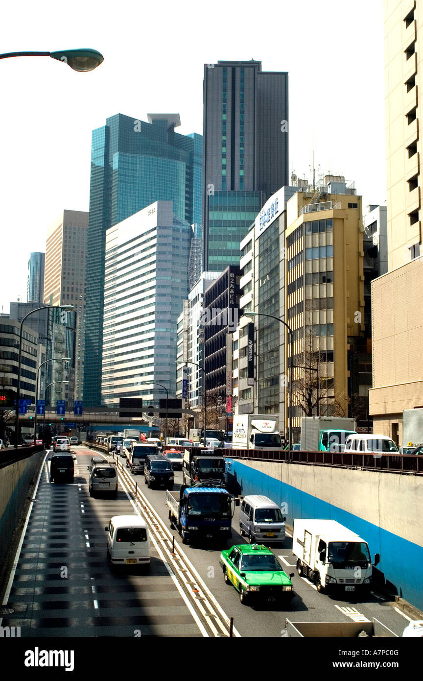 Tokyo japan traffic jam cars hires stock photography and images Alamy