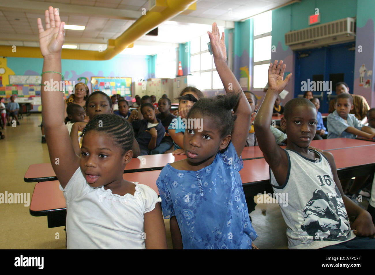 Miami Florida,Little Haiti,Edison Park Elementary School,campus,primary