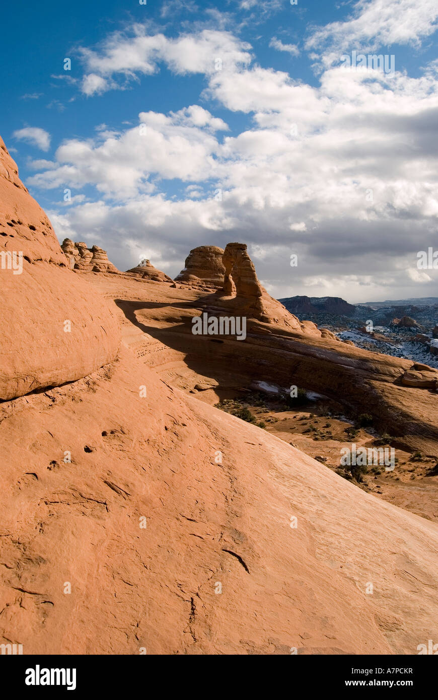 Navajo sandstone arches hi-res stock photography and images - Alamy
