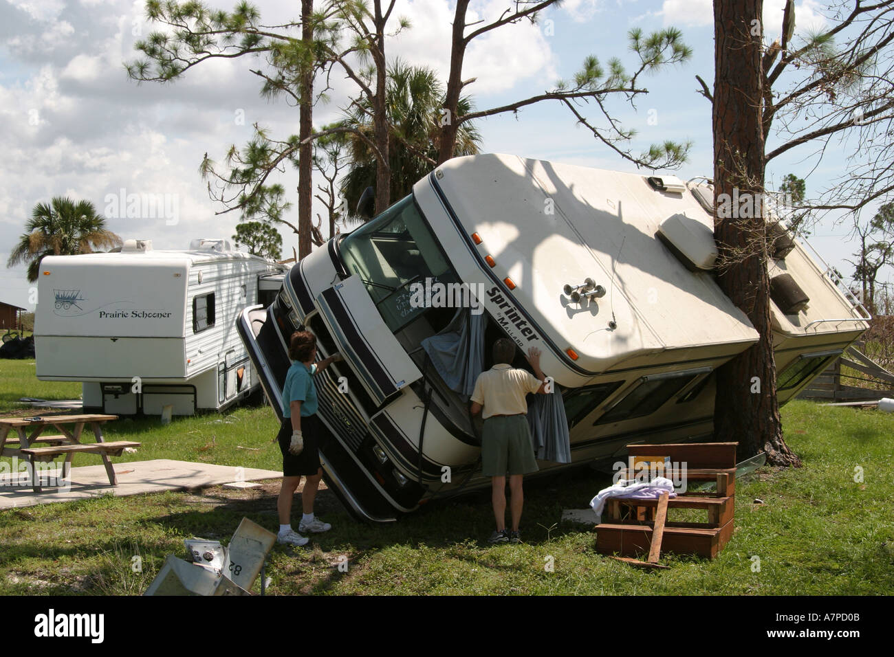 Florida Charlotte County,Punta Gorda,mobile home,motor home,trailer,RV