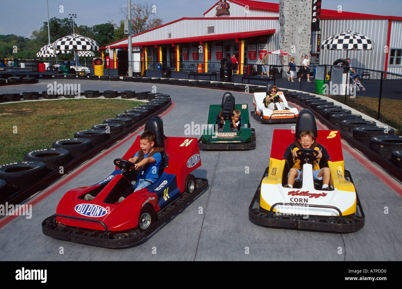 Sevierville Tennessee,NASCAR Speedpark kids,child,children,drive go