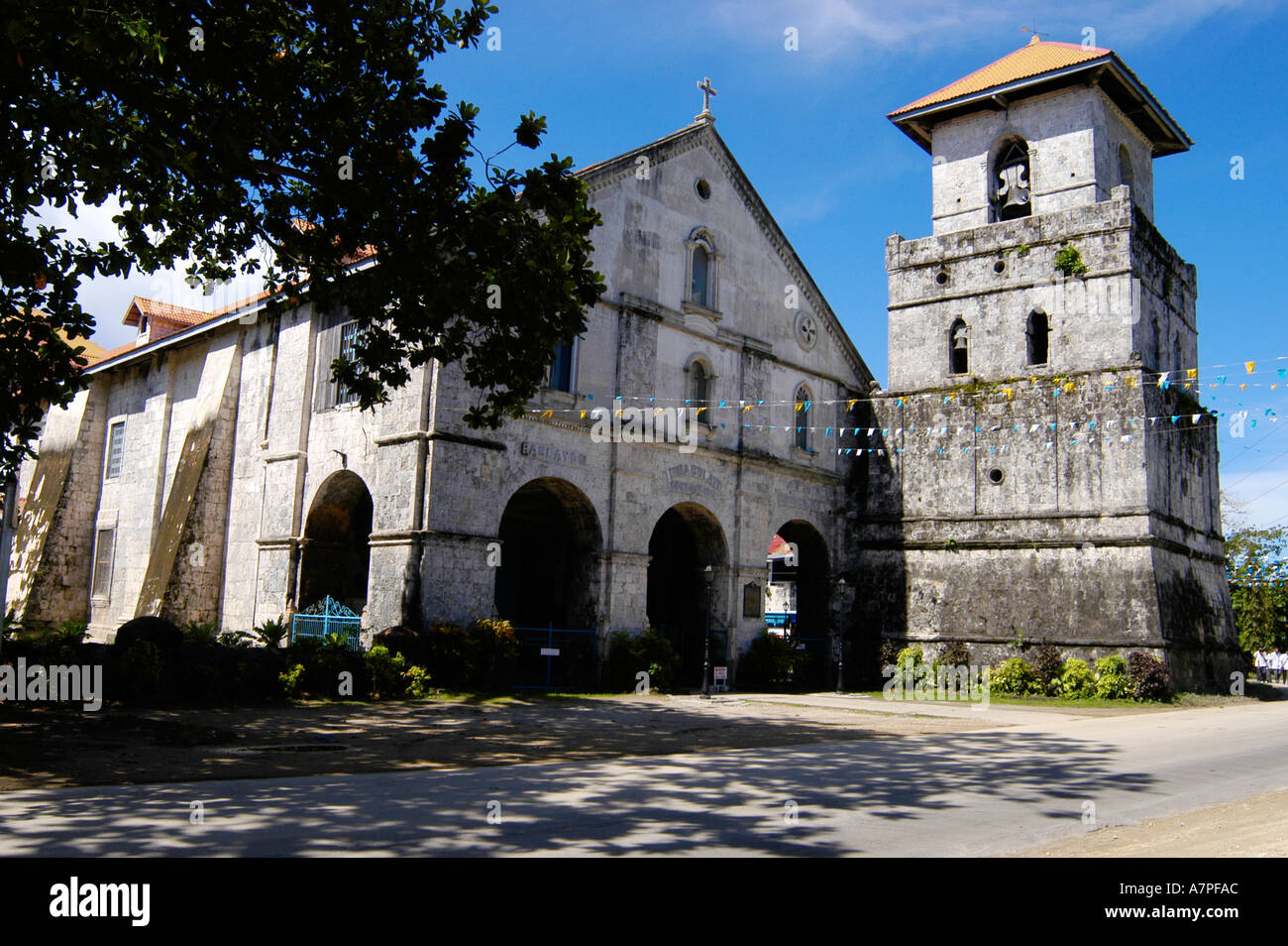 The first Catholic Church in the Philippines Stock Photo Alamy