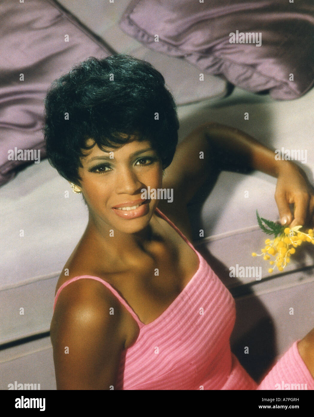 BRENDA ARNAU (1941-1989) American singer and actress about 1973 Stock Photo