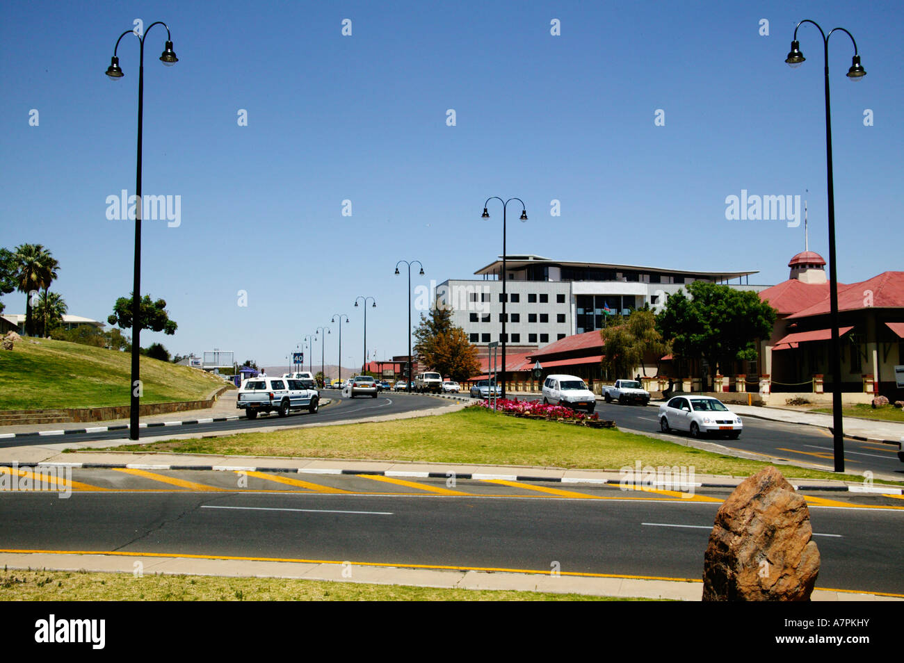 Windhoek CBD Windhoek Namibia Stock Photo Alamy