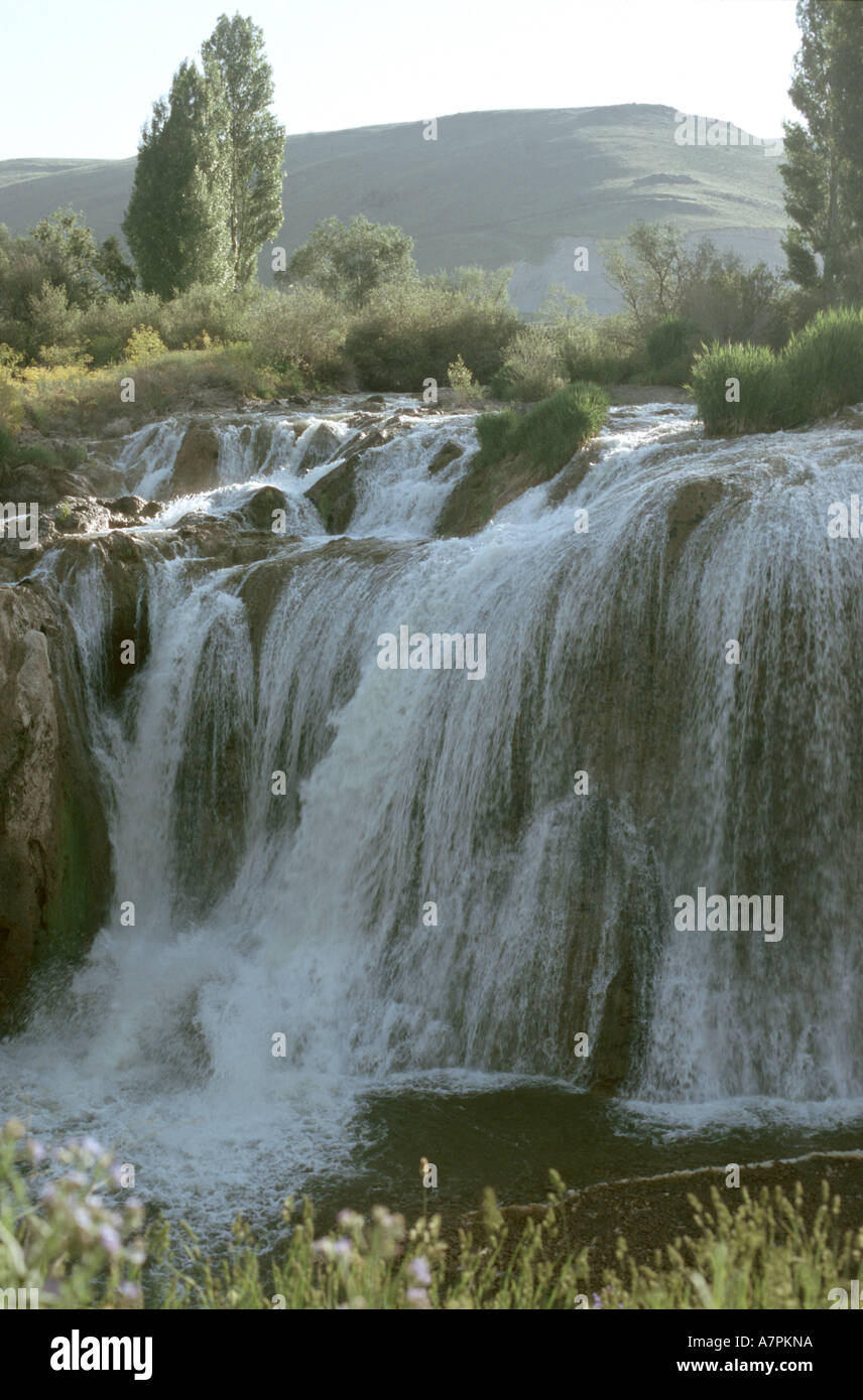 waterfall Bendimahi Salaesi, Turkey Stock Photo