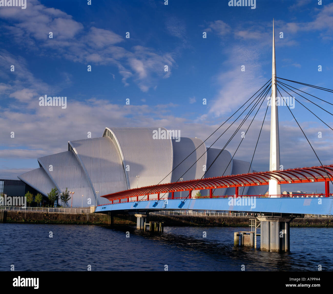 The Scottish Exhibition and Conference Centre and the Bells Bridge ...
