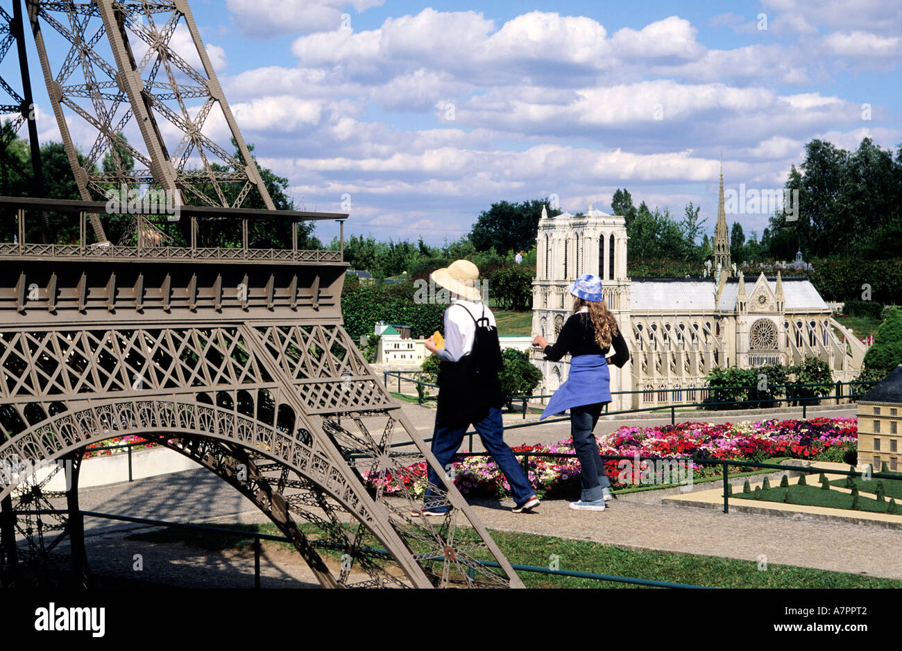 Élancourt - Du golf sous la Tour Eiffel miniature
