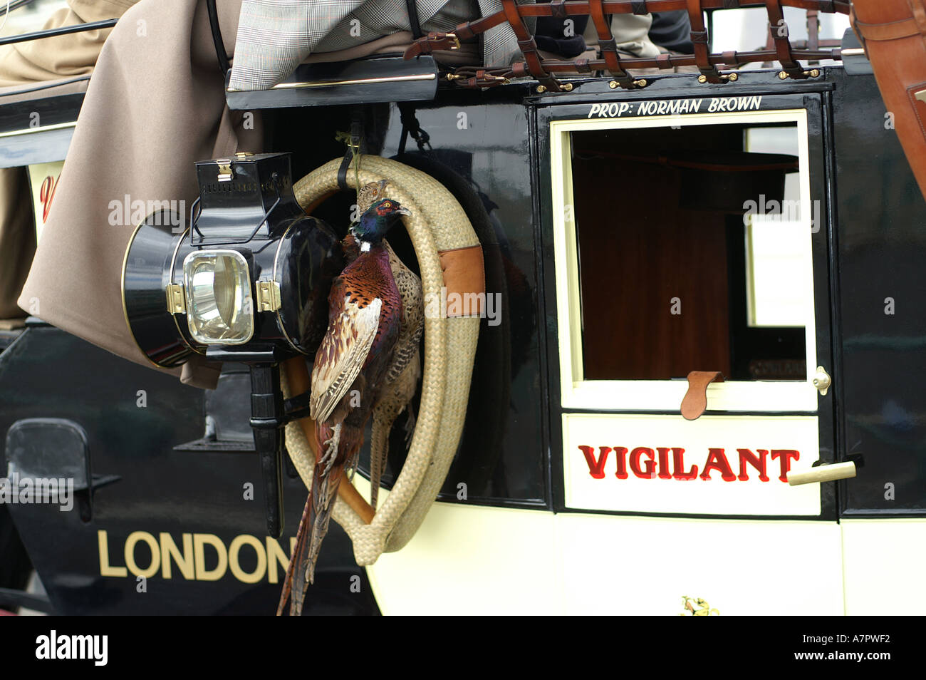 Side Door On Stage Coach On London To Brighton 100 Year