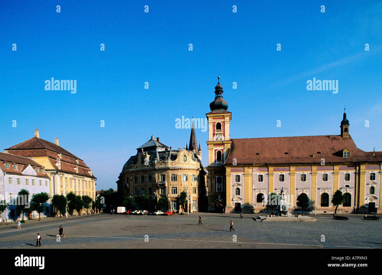 Romania, Transylvania region, Carpathians mountains, Sibiu city Stock Photo
