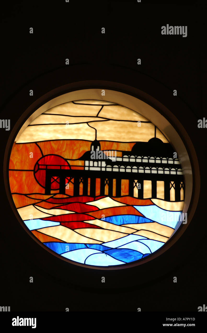 Portrait Images of Brighton and Hove Stained glass windows depicting