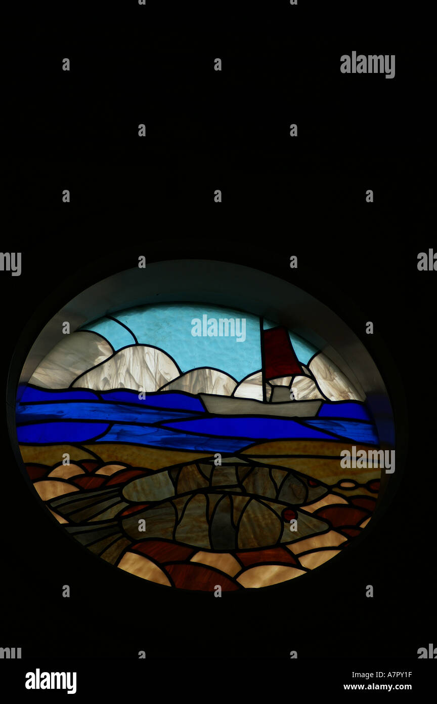 Portrait Images of Brighton and Hove Stained glass windows depicting