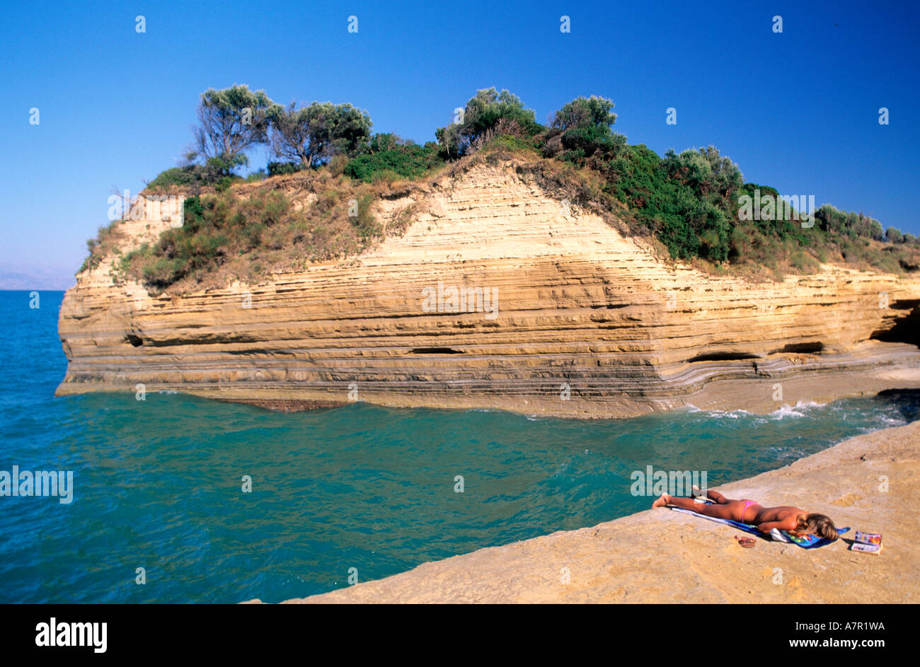 Greece Ionian Islands Corfou Northern Coast Sidari Beaches Of The Channel Of Love Stock Photo Alamy Greece Ionian Islands Corfou Northern Coast Sidari Beaches Of The Channel Of Love Stock Photo Alamy