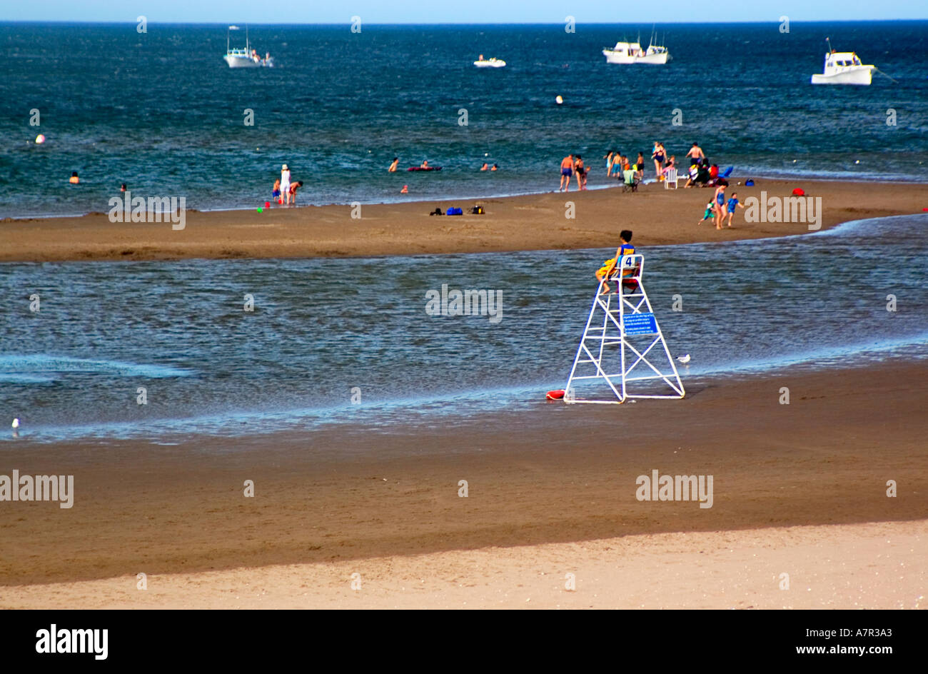 Parlee Beach Provincial Park, Shediac, New Brunswick, Canada Stock