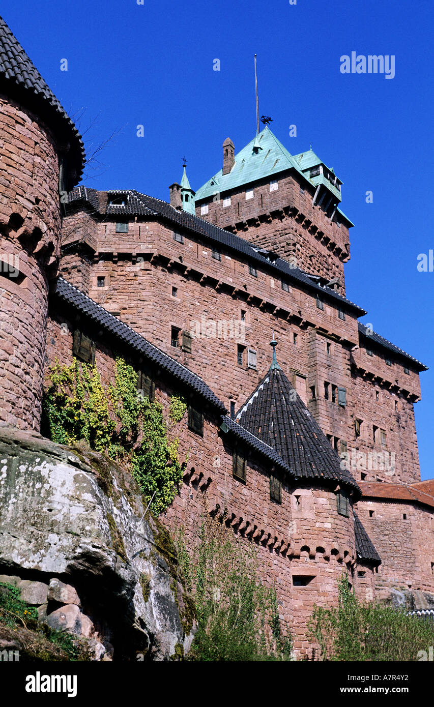 Koenigsbourg castle alsace france hi-res stock photography and images ...