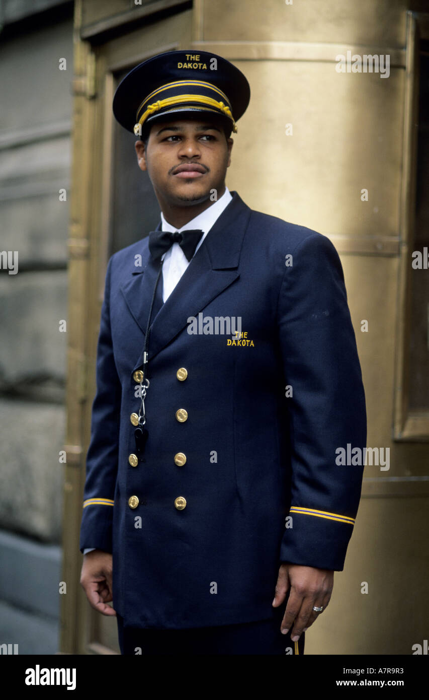Manhattan And Doorman Stock Photos Manhattan And Doorman Stock