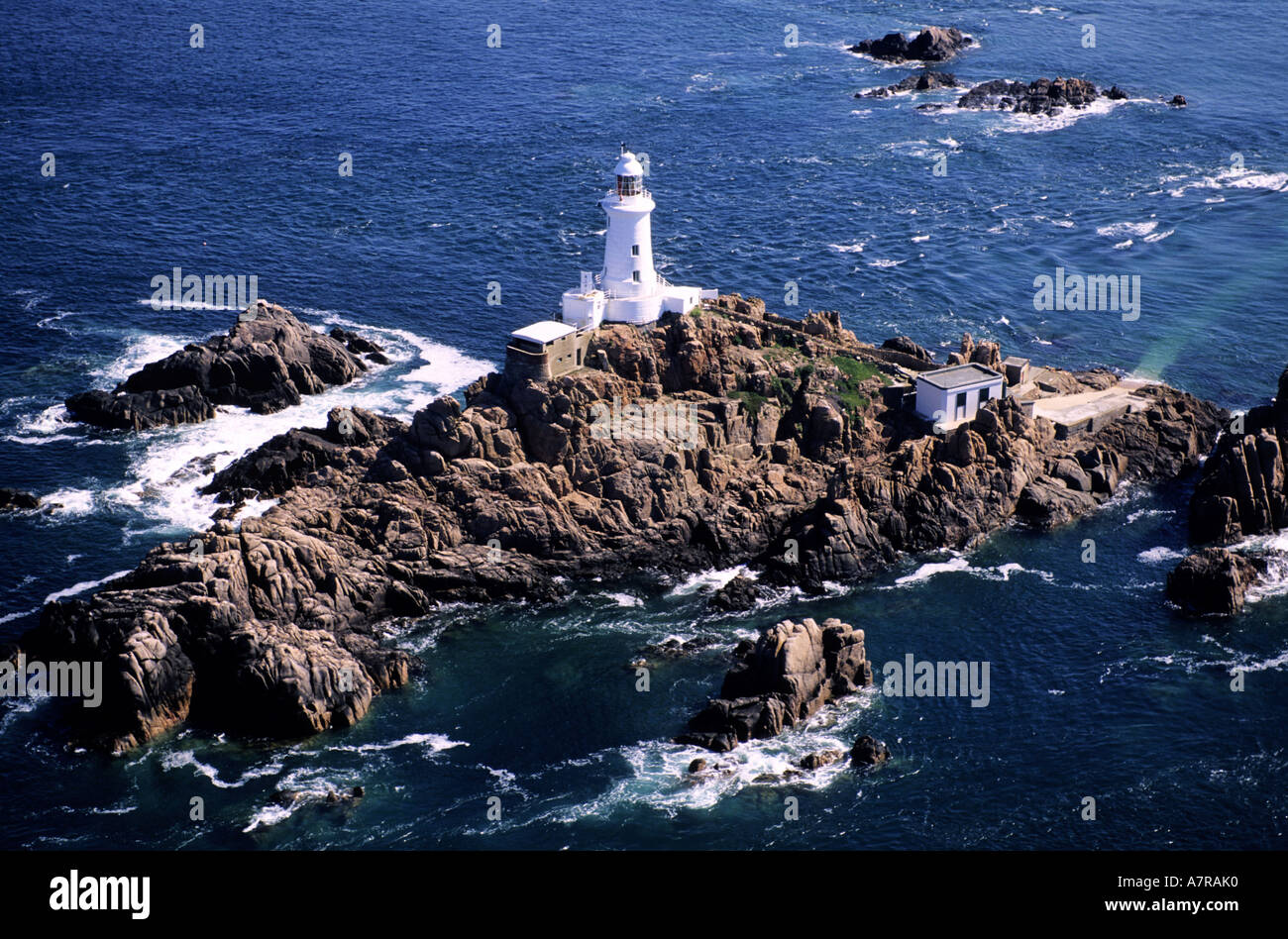 Jersey channel islands aerial hi-res stock photography and images - Alamy