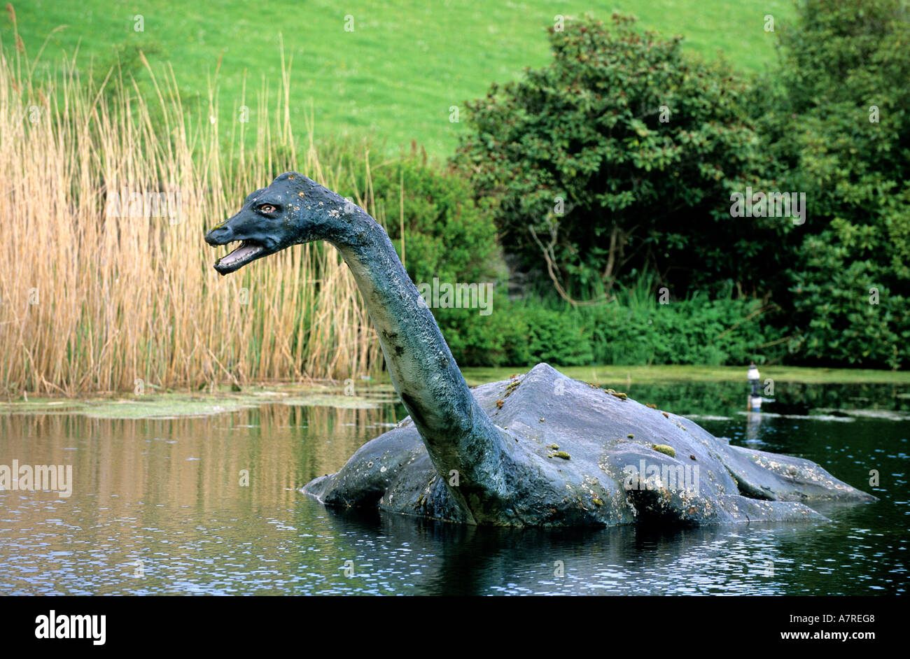 Lake monster sculpture hi-res stock photography and images - Alamy