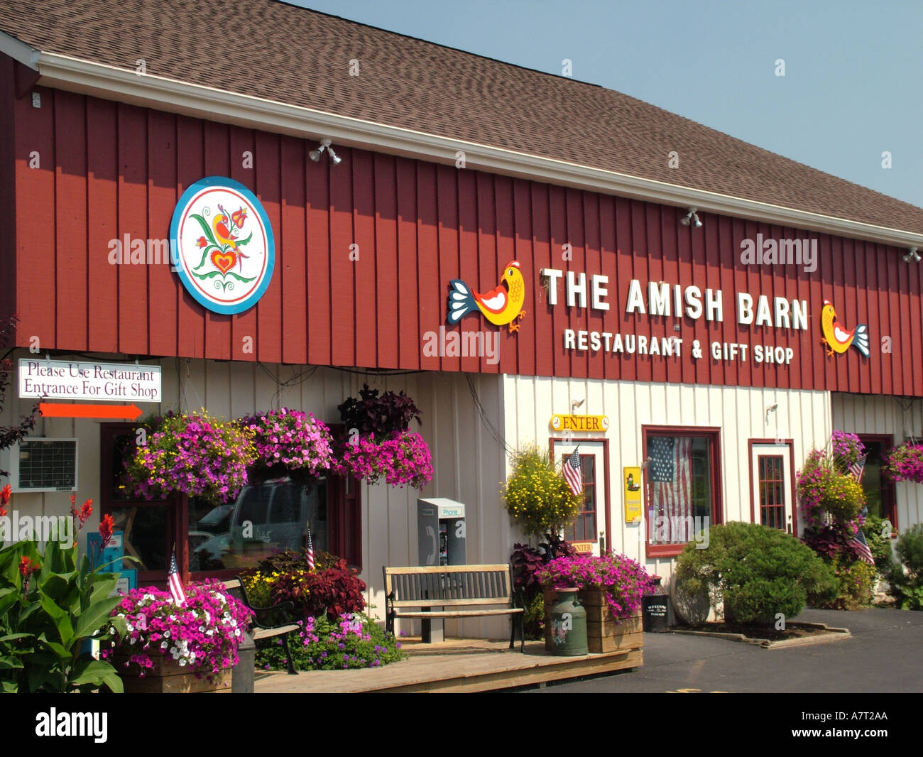 Pennsylvania lancaster county bird in hand hires stock photography and