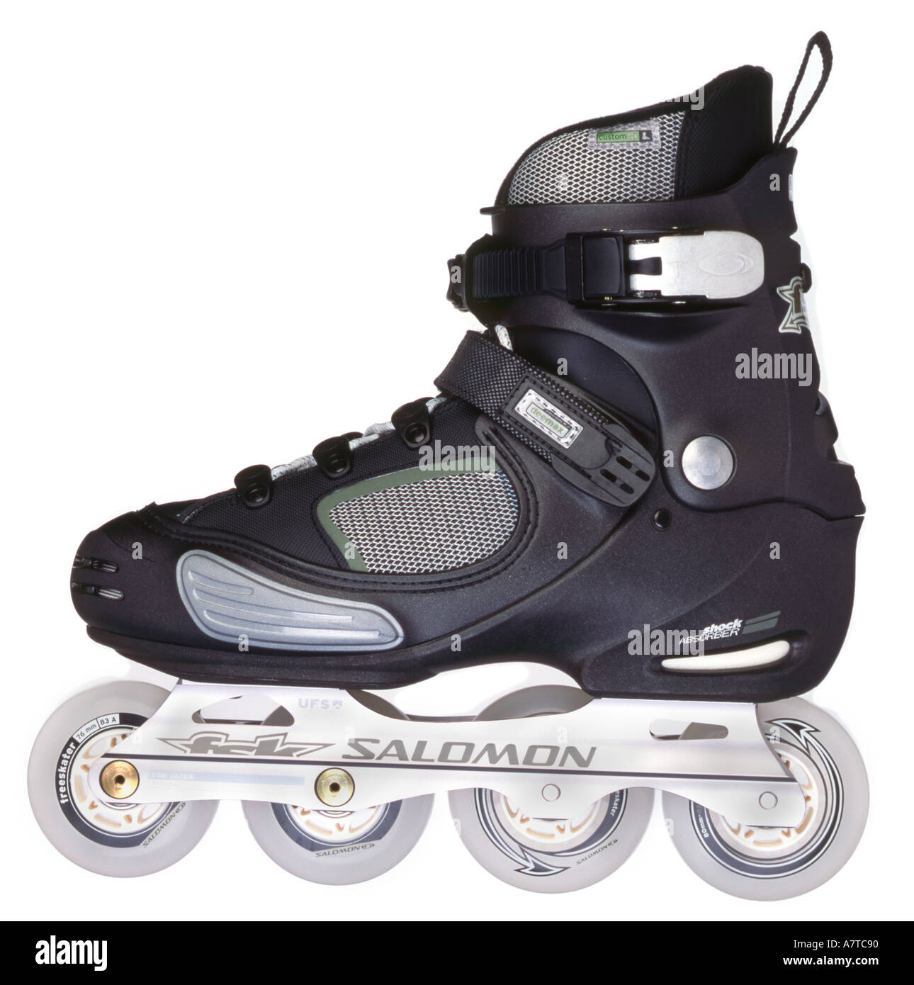 Salomon rollerblade boot or In line Skate Stock Photo - Alamy