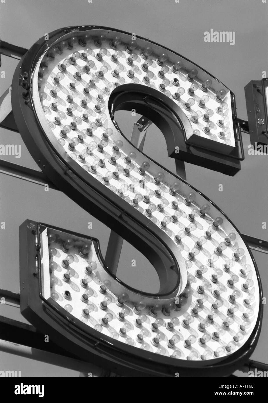 the letter s Stock Photo