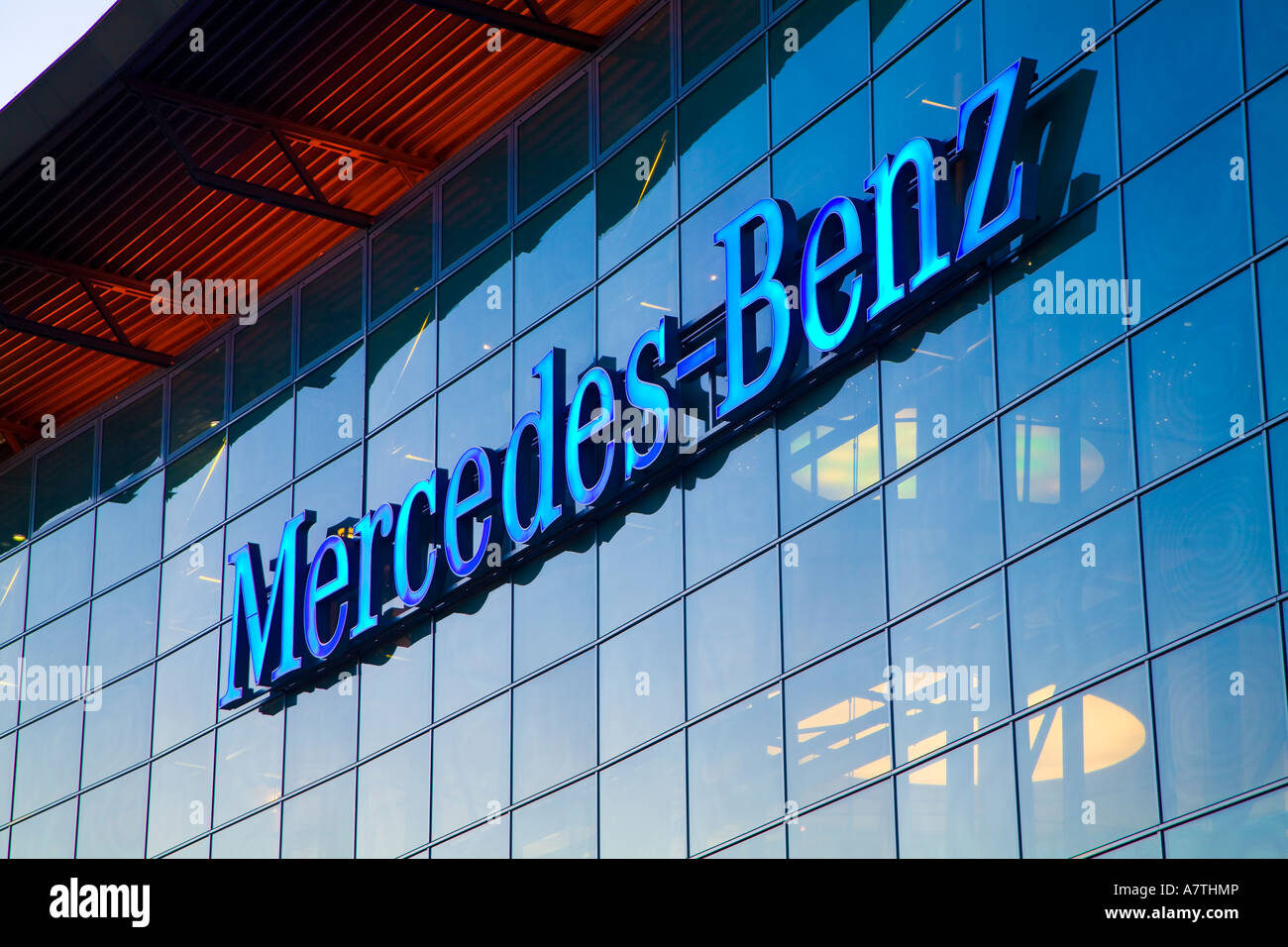 Mercedes Benz Dealership Salzufer Germany Berlin Deutschland Stock Photo Alamy
