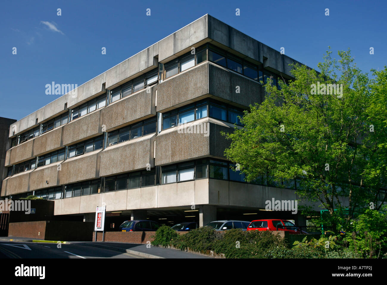 Barrack Street council offices Warwick Warwickshire England UK Stock
