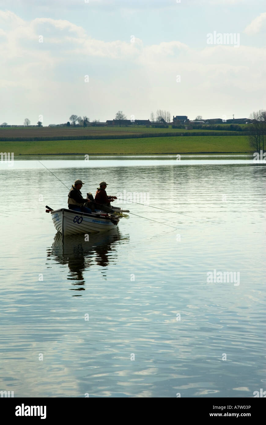 Boat Rowing Rutland Fishing boat rutland water rutland hi-res stock photography and images ...
