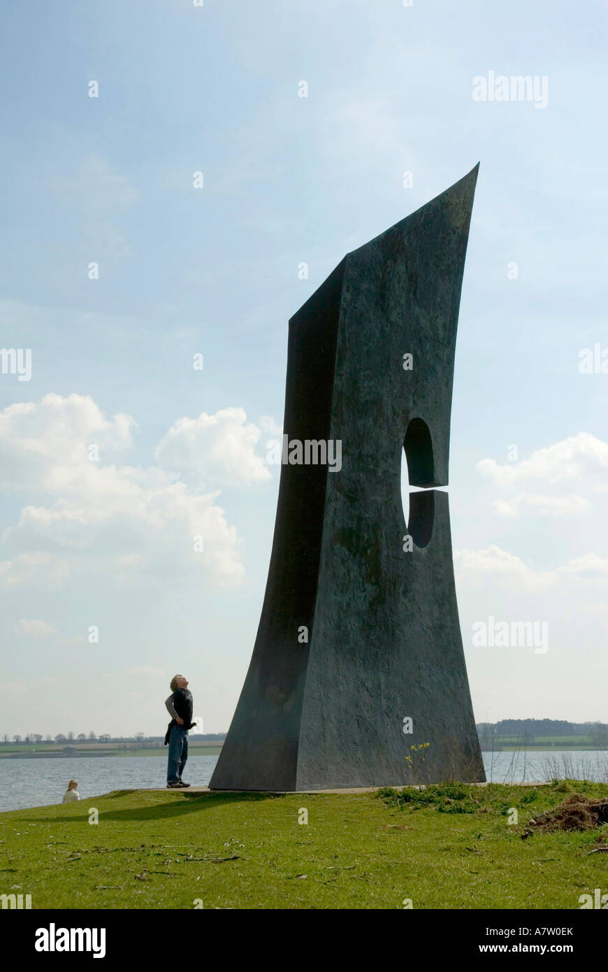 The Great Tower By Alexandra 1980 Rutland Water Stock Photo - Alamy