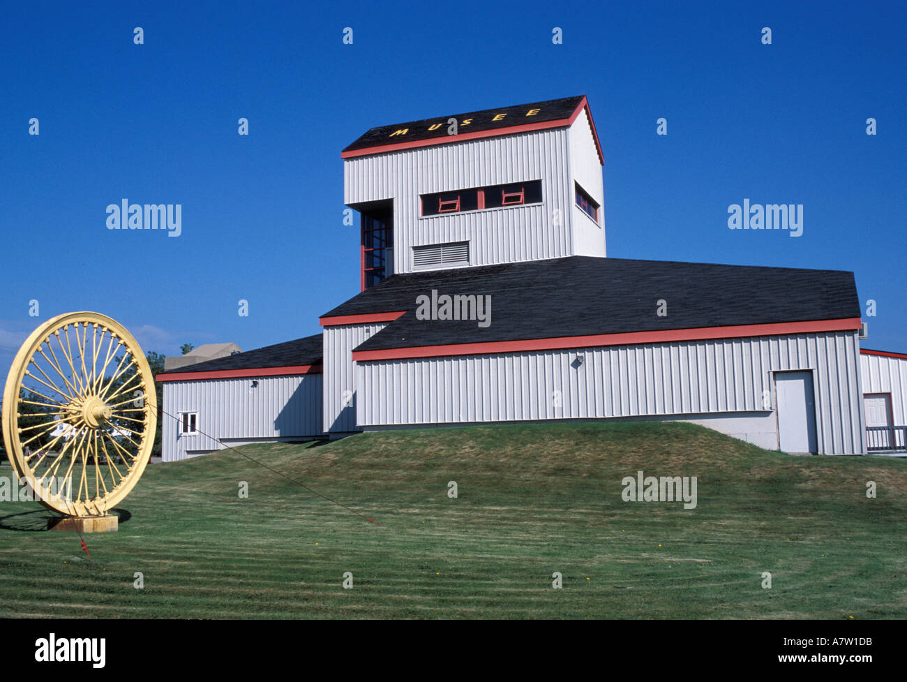 Mining museum in Petit Rocher New Brunswick Canada Stock Photo Alamy