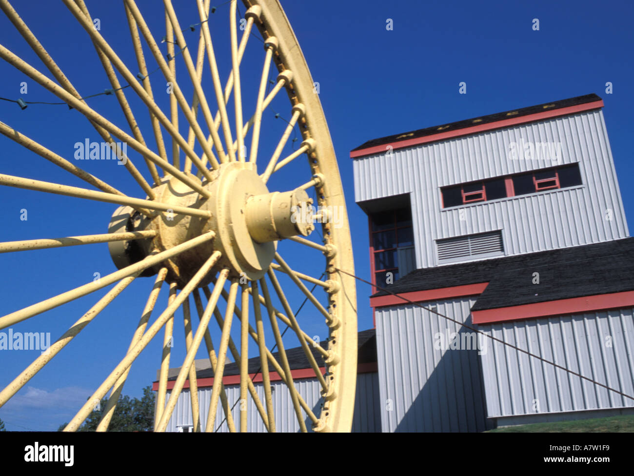 Mining museum in Petit Rocher New Brunswick Canada Stock Photo Alamy