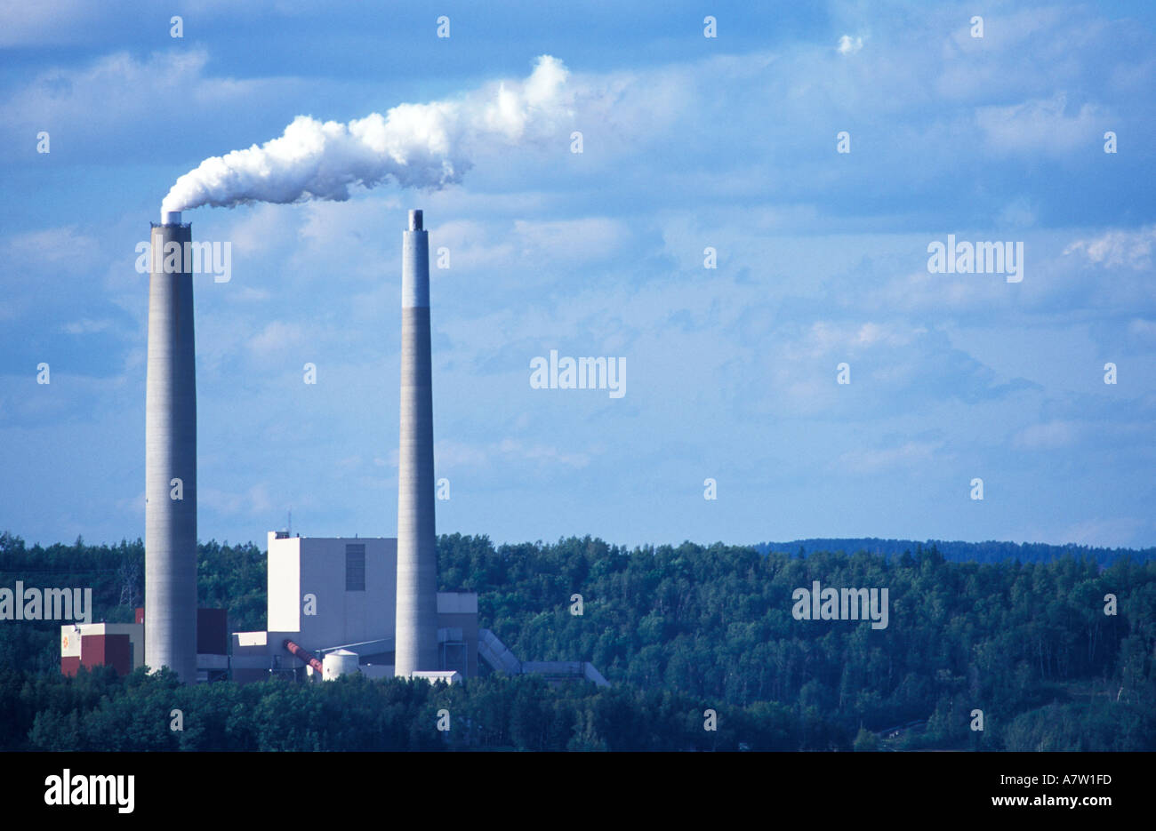 Dalhousie Power Generating Station New Brunswick Canada Stock Photo - Alamy