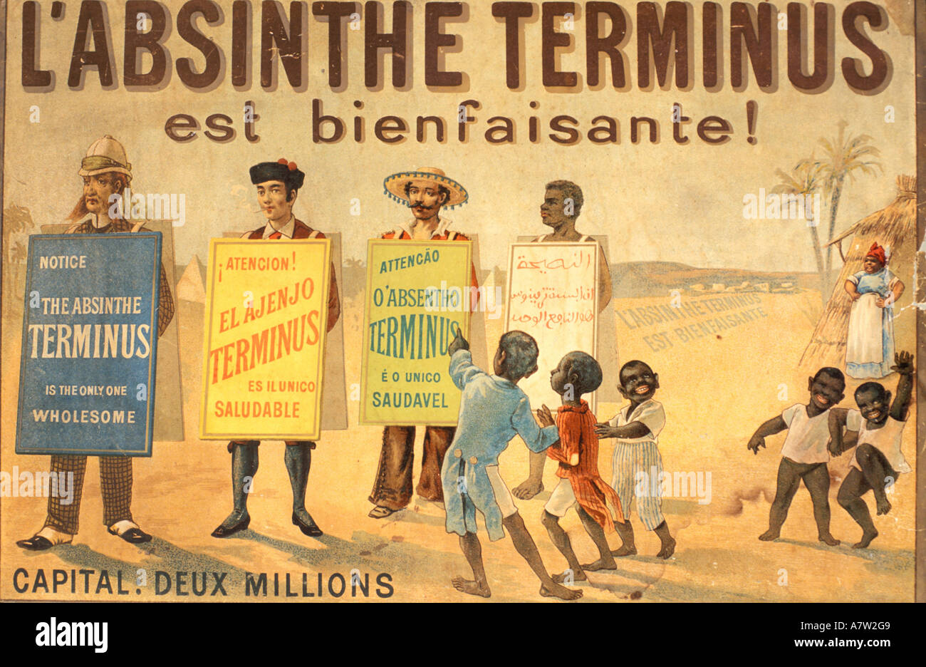 Absinthe Berthelot de Henri Thiriet en poster, tableau sur toile et plus