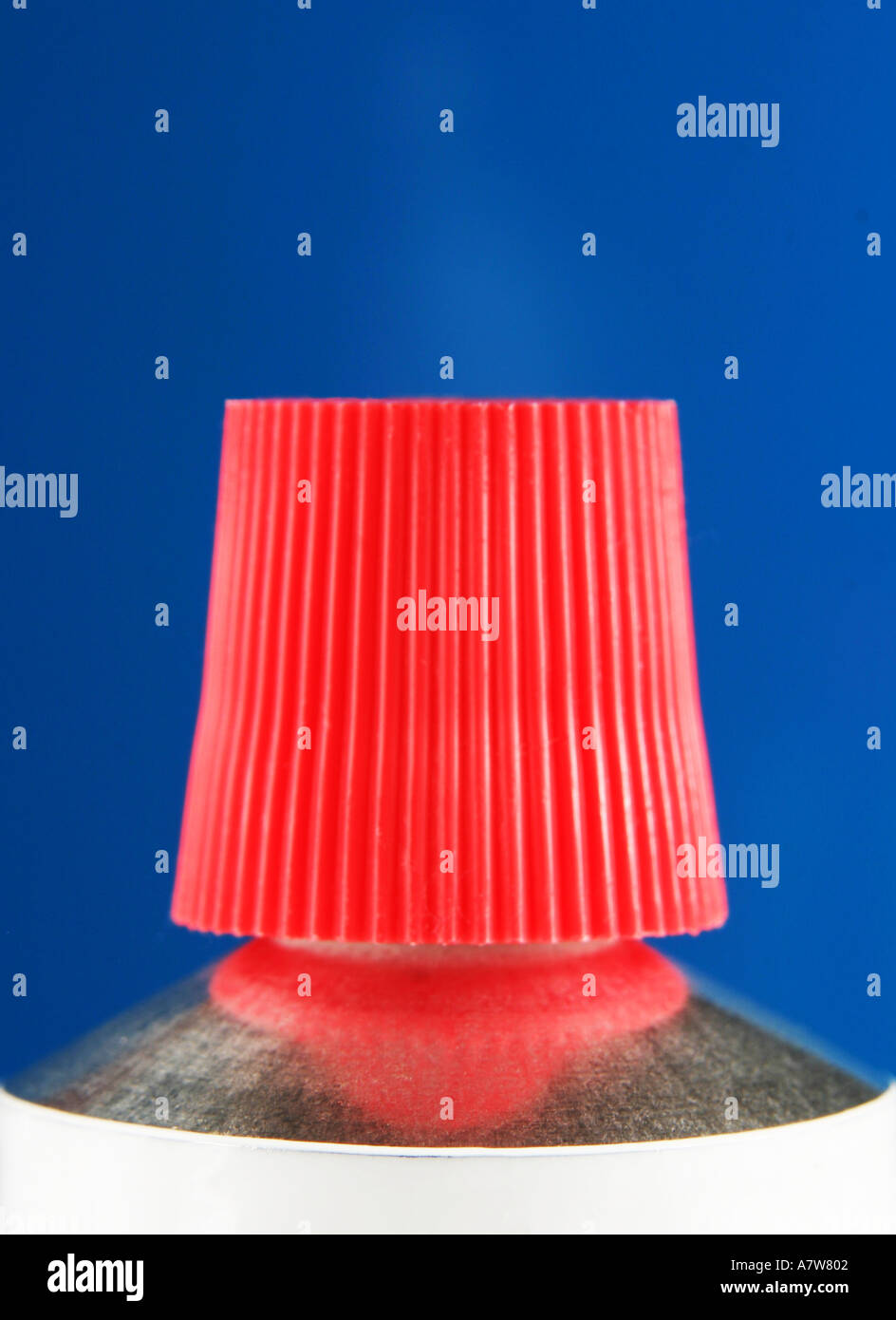 Graphic abstract of toothpaste tube top Stock Photo Alamy