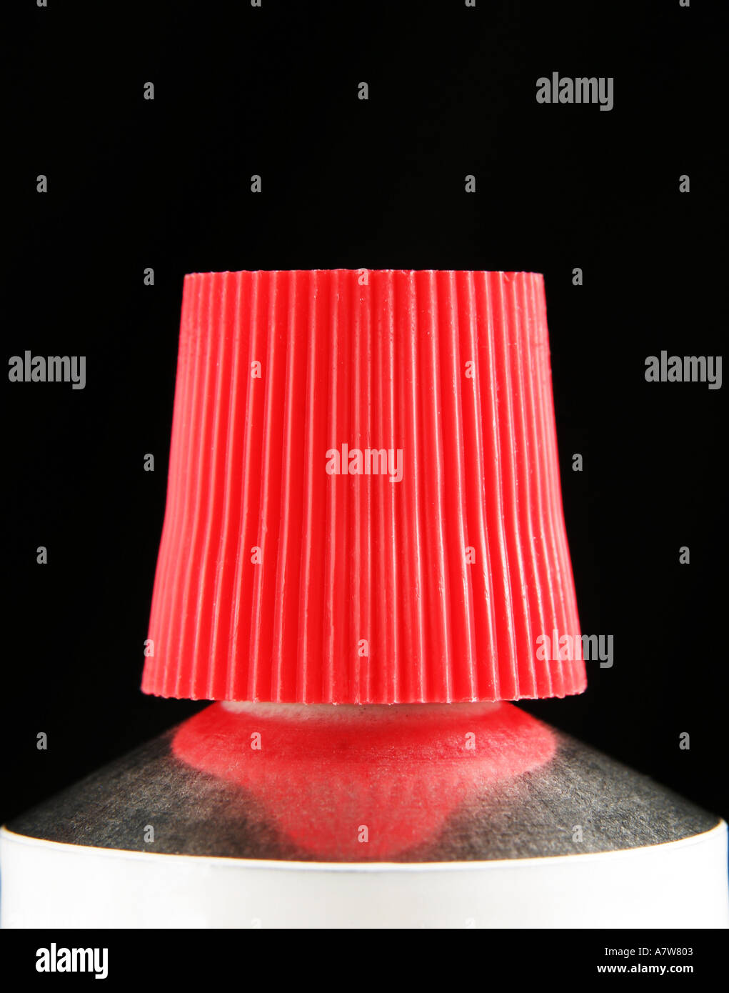 Graphic abstract of toothpaste tube top Stock Photo Alamy