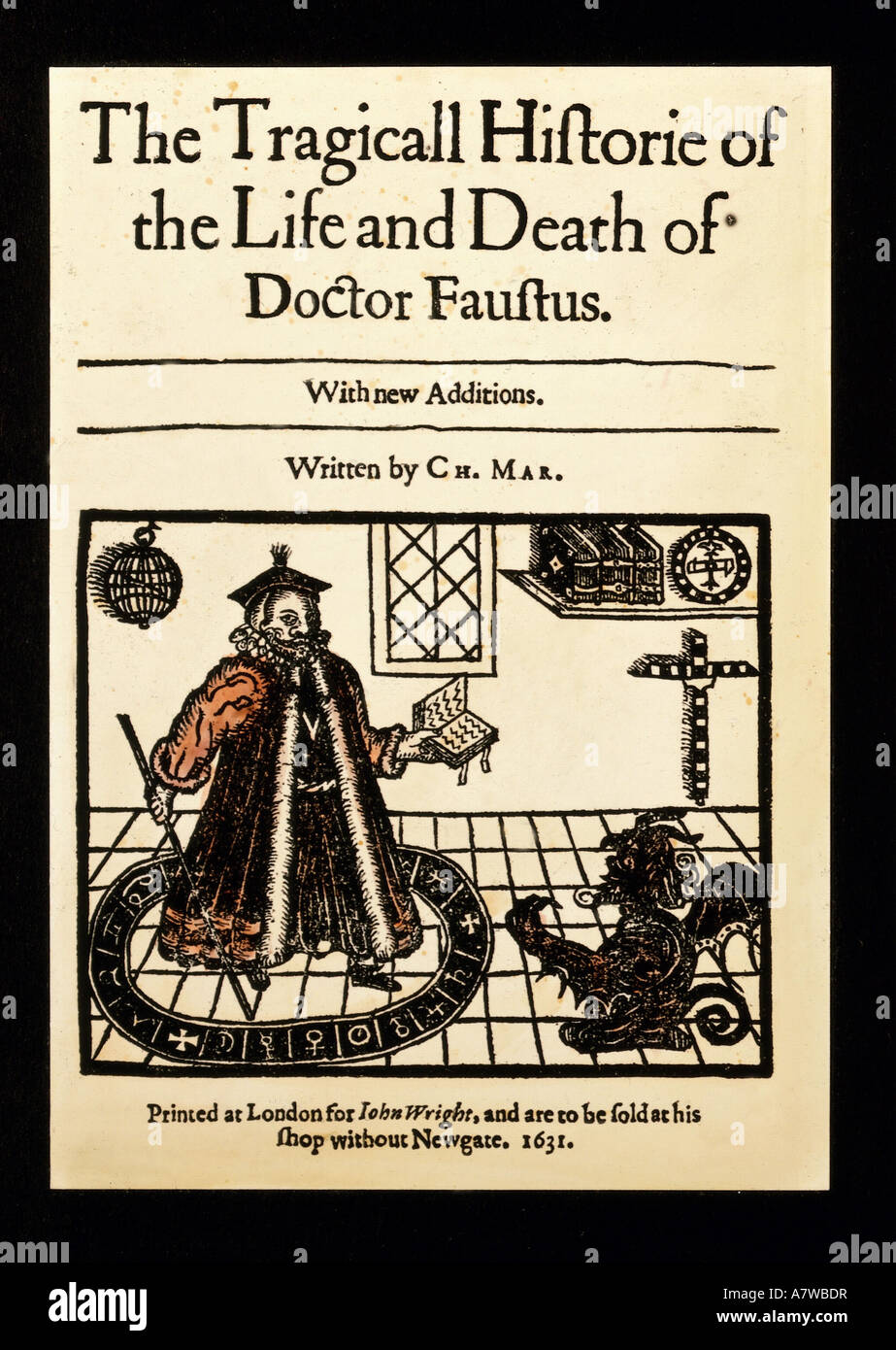 The life and death of doctor faustus hires stock photography and