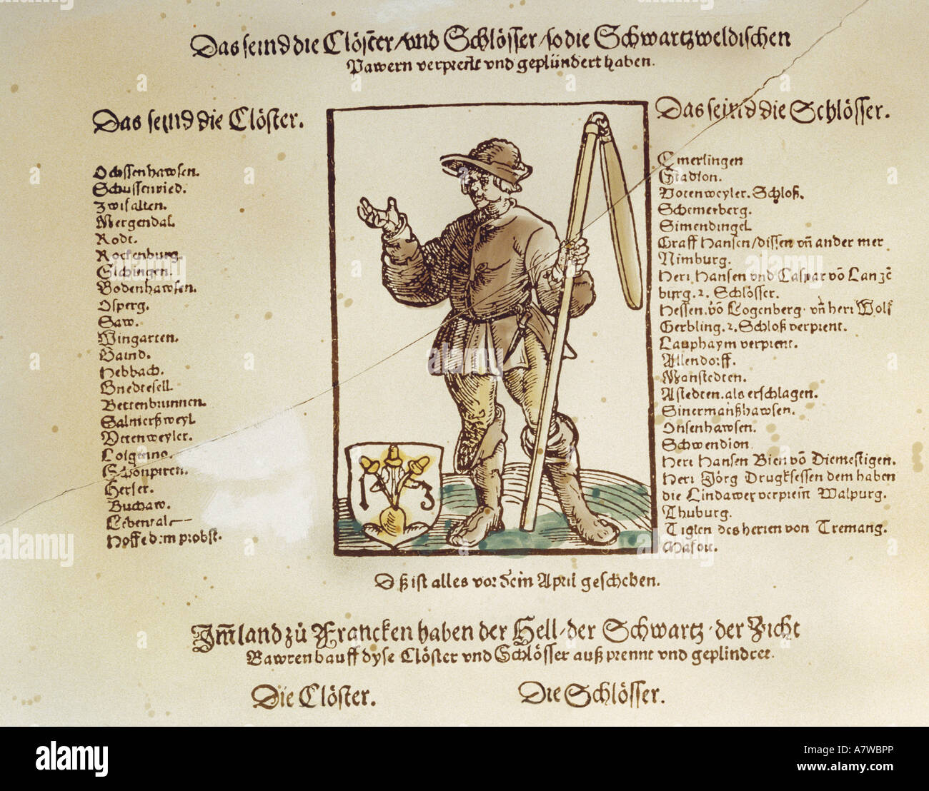 Peasants revolt 1524 1525 hires stock photography and images Alamy