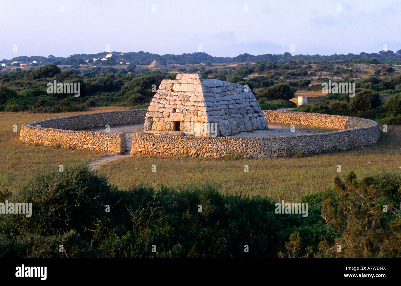 Naveta des Tudons prehistoric monument from the Talayotic culture ...