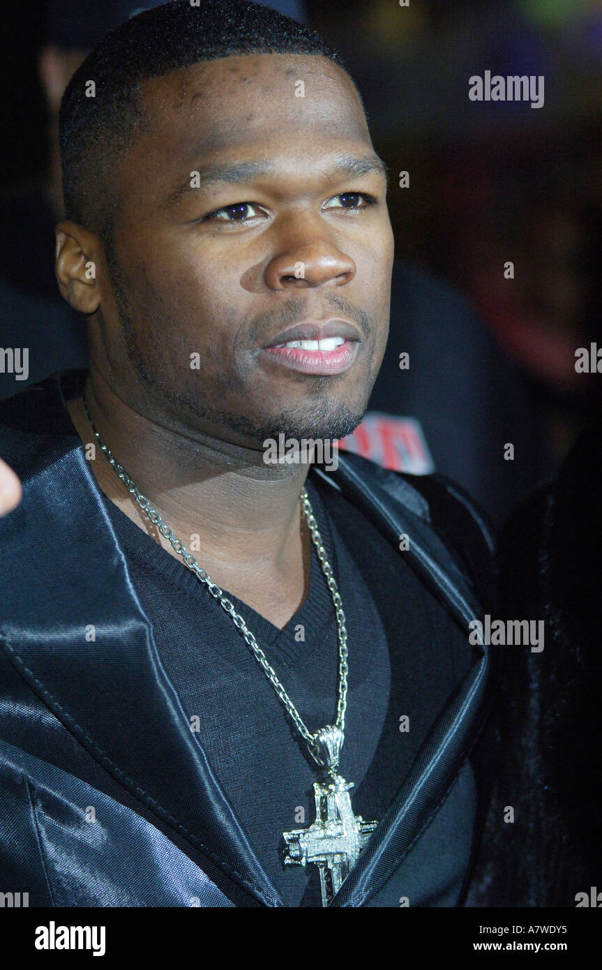 Curtis Jackson aka. 50 Cent Stock Photo
