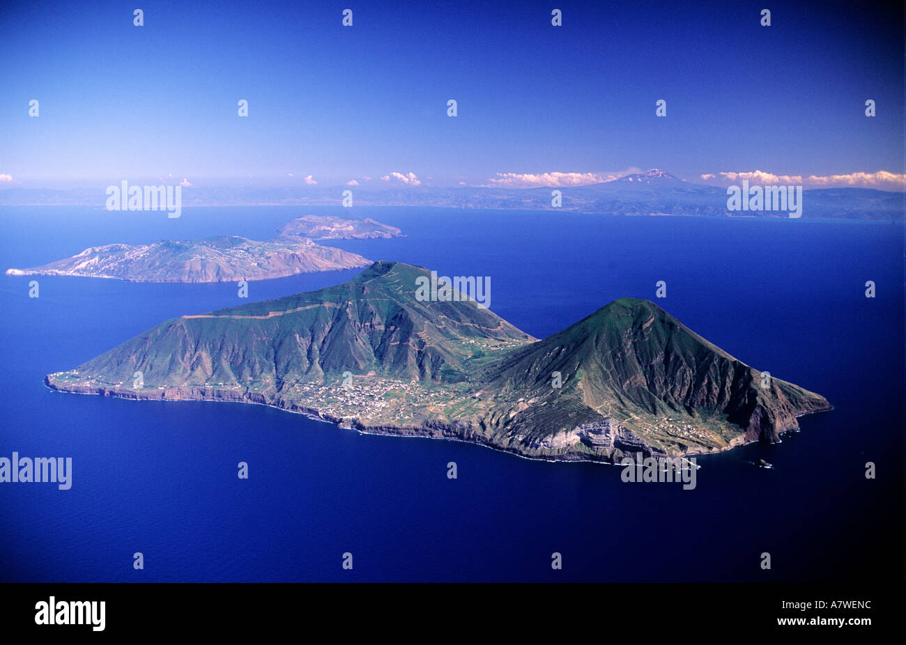 Sicily aeolian islands aerial hires stock photography and images Alamy